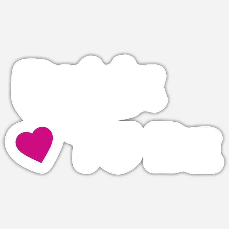 Sticker Größe S (10 x 10 cm) - 