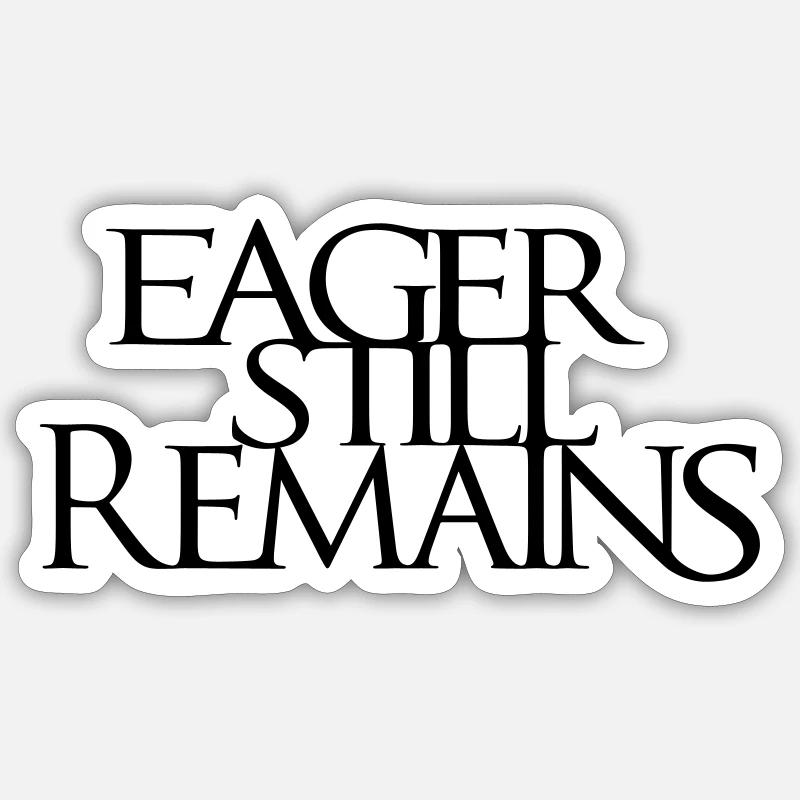 Eager Still Remains Band Merchandise Sticker size S (10 x 10 cm)