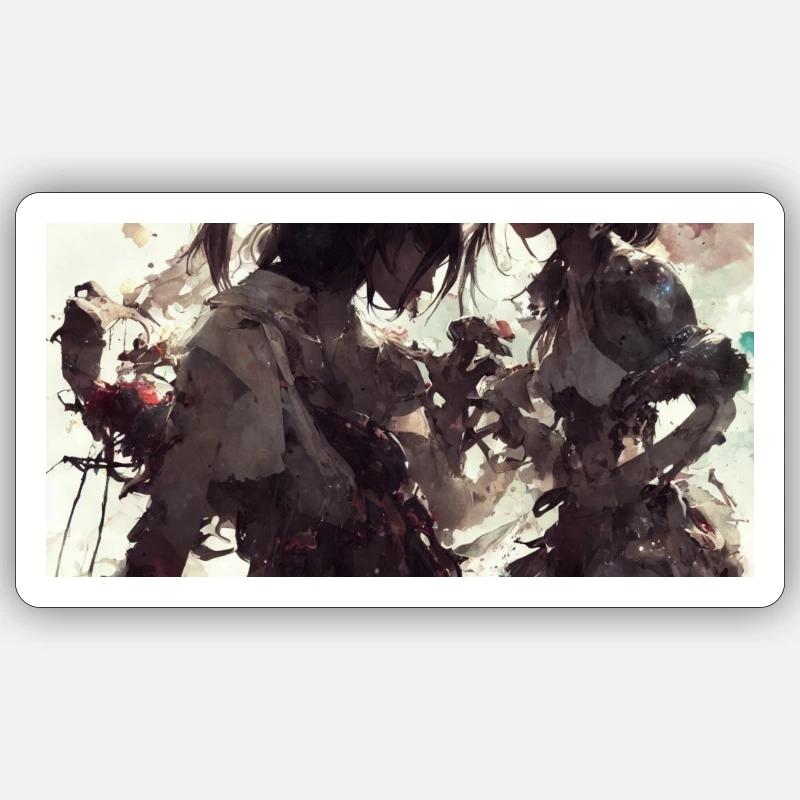 Friendly Sticker size S (10 x 10 cm)