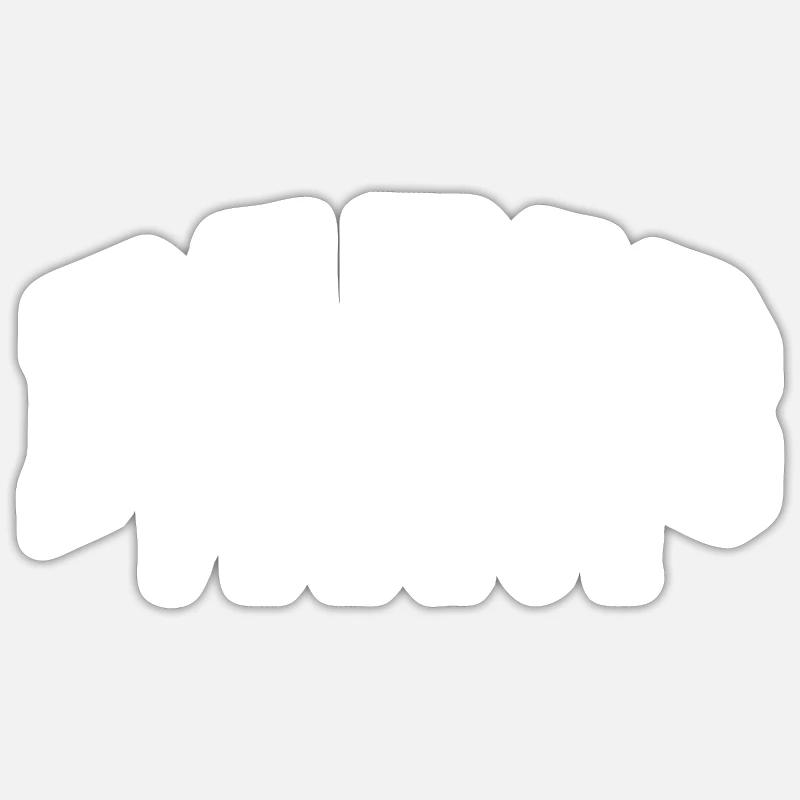 Paris - Sticker taille S (10 x 10 cm) - blanc mat