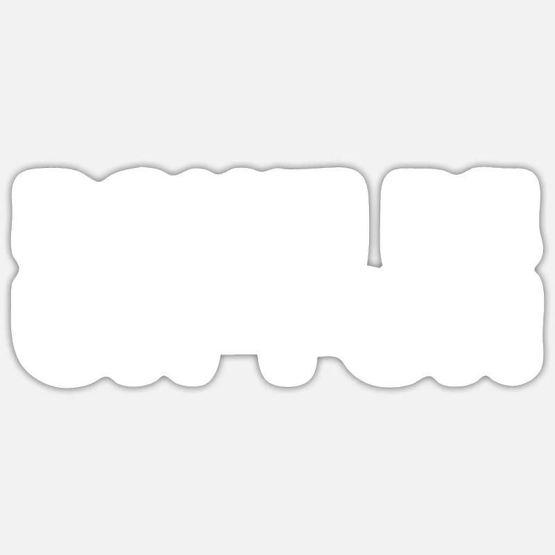 Don't be un-fun Sticker Größe S (10 x 10 cm)