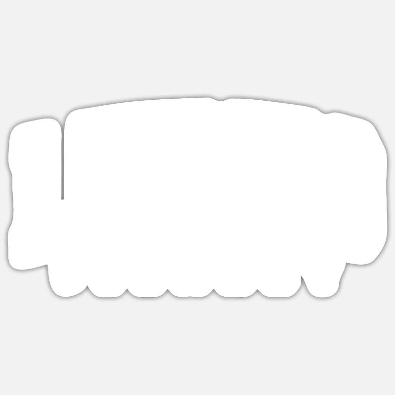 Leipzig - Sticker Größe S (10 x 10 cm) - Mattweiß