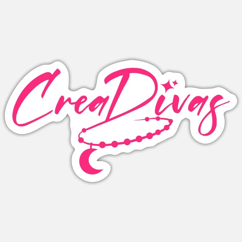 CREATE DIVAS Sticker size S (10 x 10 cm)