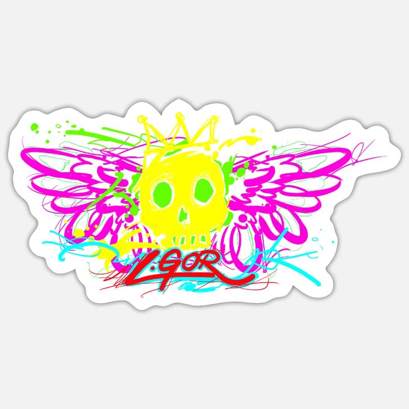 Sticker Größe S (10 x 10 cm) - 
