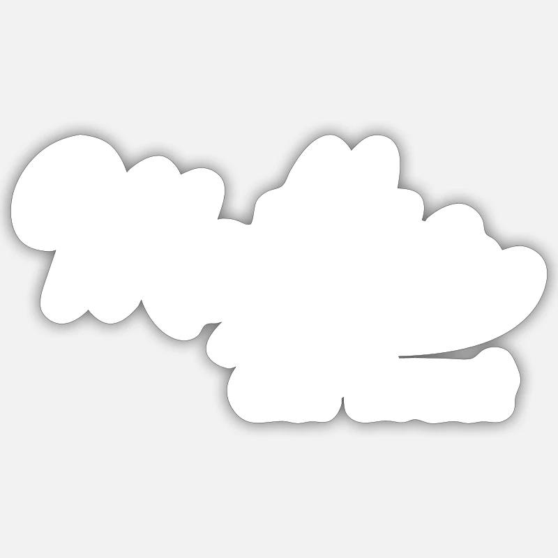 Mutter der Braut - Sticker Größe S (10 x 10 cm) - Mattweiß