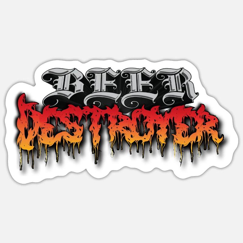 Sticker Größe S (10 x 10 cm) - 