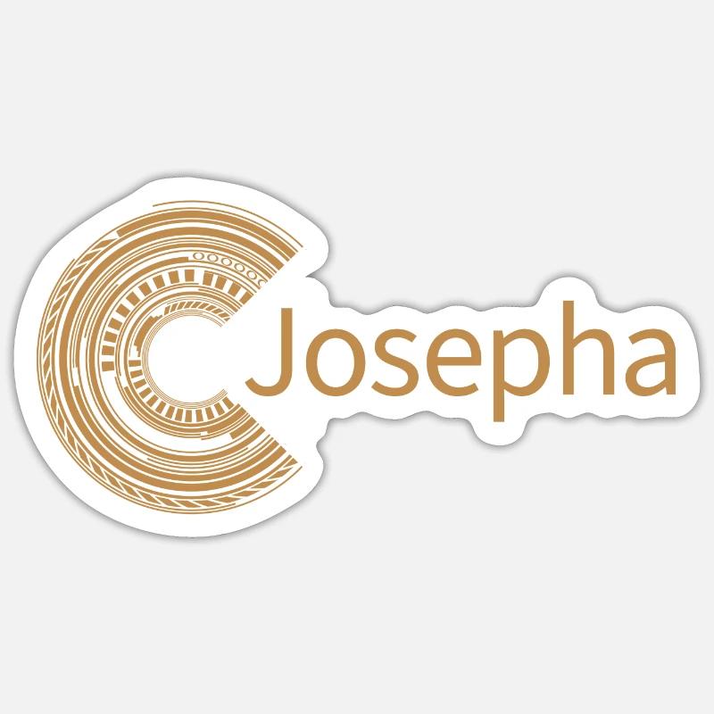 For Josepha - Sticker size S (10 x 10 cm) - white matte