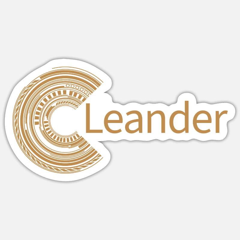 For Leander Sticker size S (10 x 10 cm)