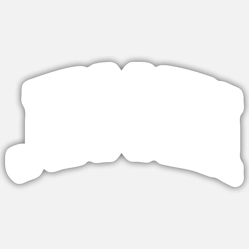 Jessen - Sticker taille S (10 x 10 cm) - blanc mat