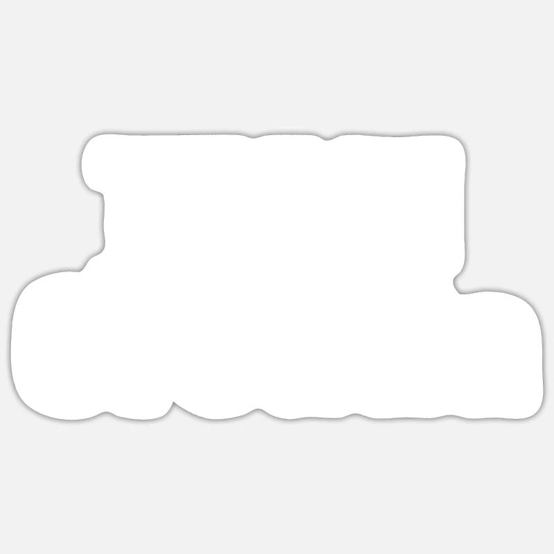 Équipe de Croatie - Sticker taille S (10 x 10 cm) - blanc mat