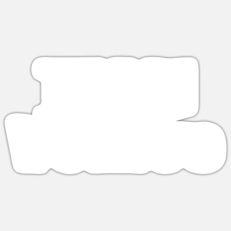 Équipe Venise - Sticker taille S (10 x 10 cm) - blanc mat