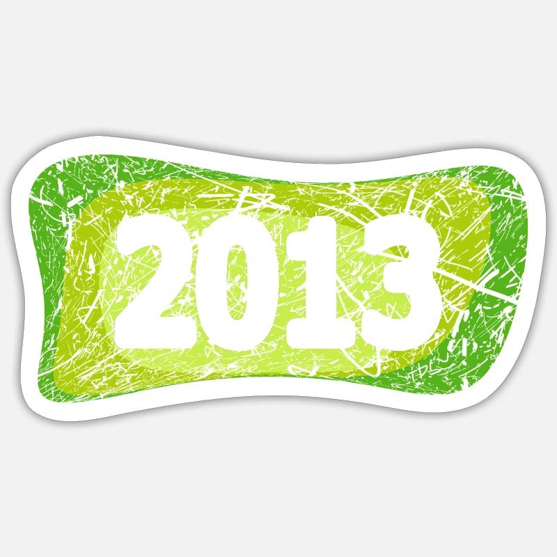 Kratzer 2013 - Sticker size S (10 x 10 cm) - white matte