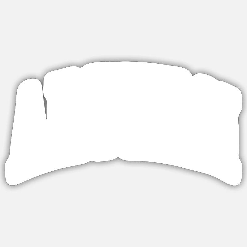 Artern - Sticker taille S (10 x 10 cm) - blanc mat