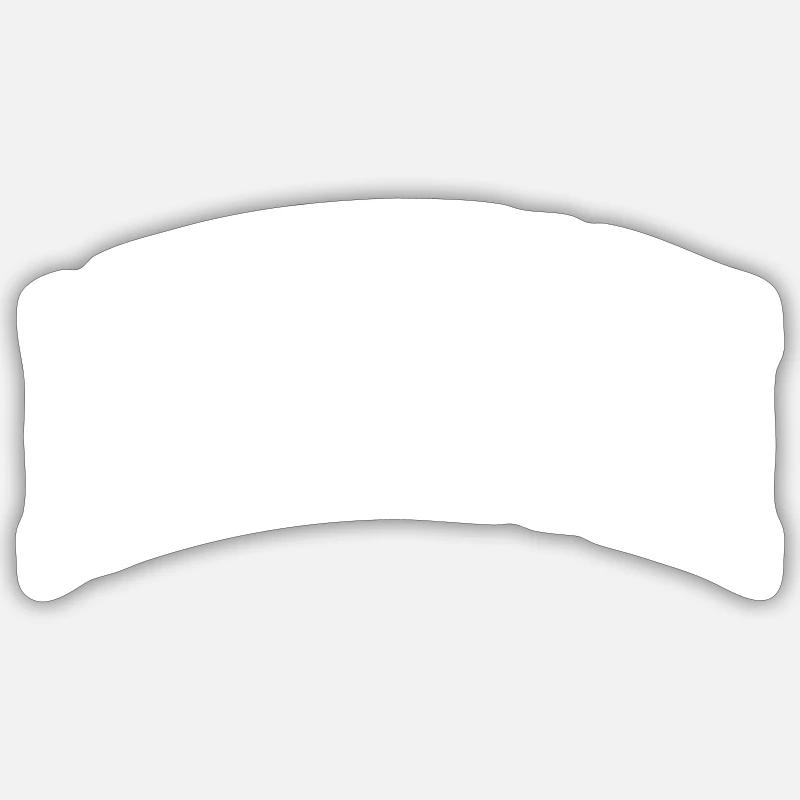 Meiningen - Sticker Größe S (10 x 10 cm) - Mattweiß