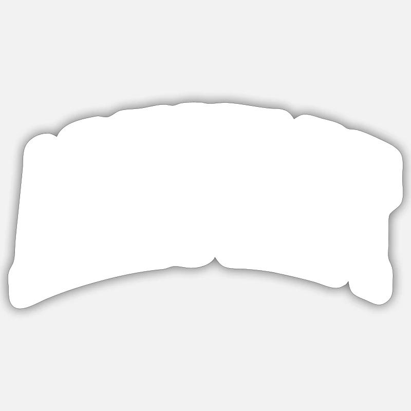 Arnstadt - Sticker Größe S (10 x 10 cm) - Mattweiß