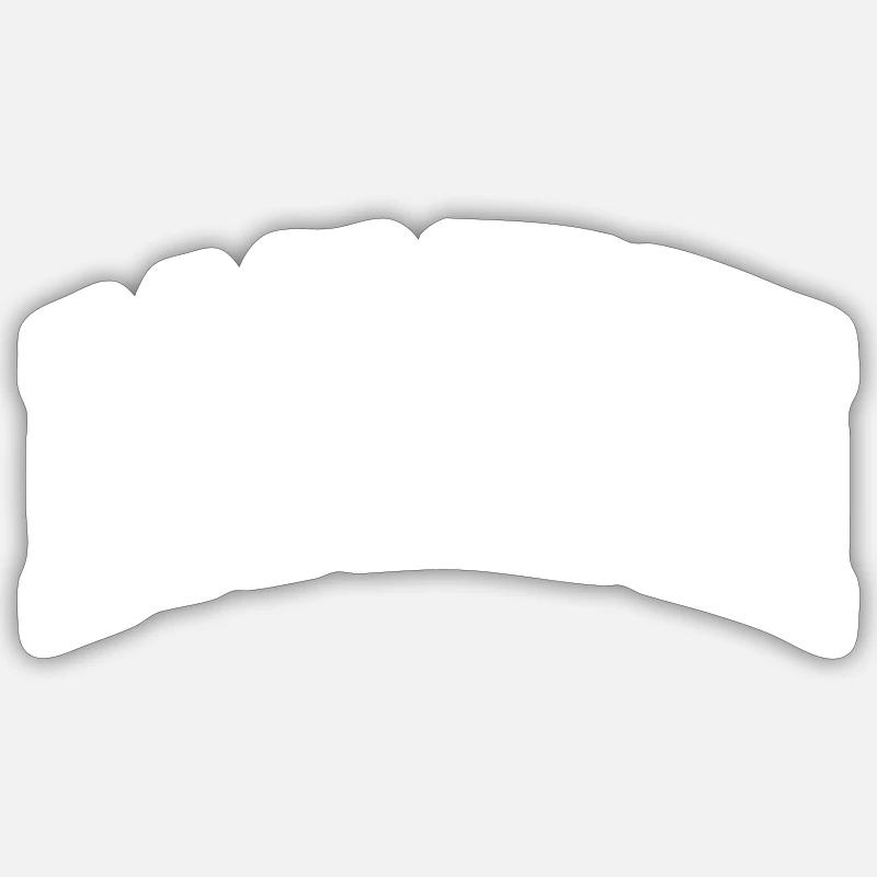 Roßleben - Sticker size S (10 x 10 cm) - white matte