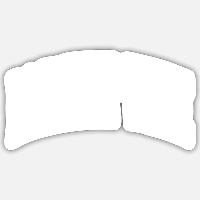 Roßleben-Wiehe - Sticker Größe S (10 x 10 cm) - Mattweiß