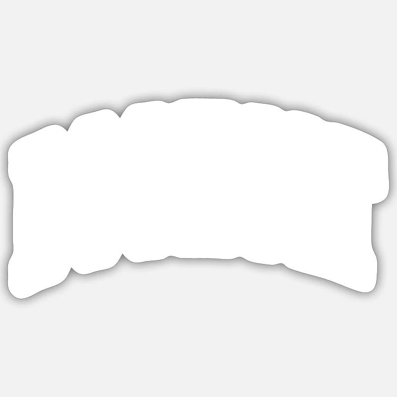 Bocholt - Sticker taille S (10 x 10 cm) - blanc mat