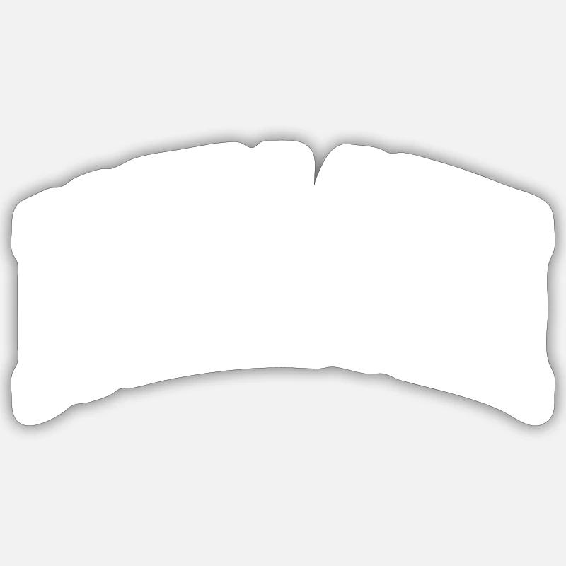 Iserlohn - Sticker taille S (10 x 10 cm) - blanc mat