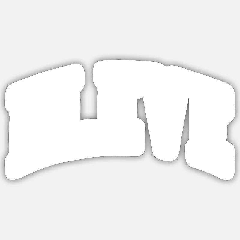 Kleve - Sticker Größe S (10 x 10 cm) - Mattweiß