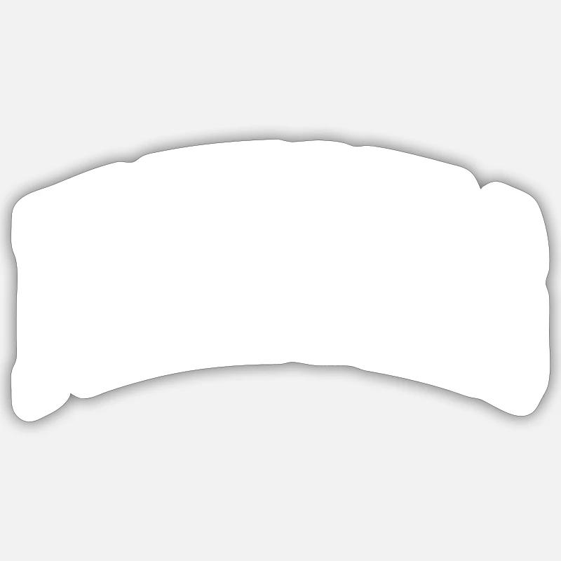Friedberg - Sticker taille S (10 x 10 cm) - blanc mat