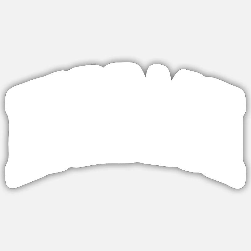Korbach - Sticker size S (10 x 10 cm) - white matte