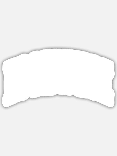 Eschwege - Sticker Größe S (10 x 10 cm) - Mattweiß