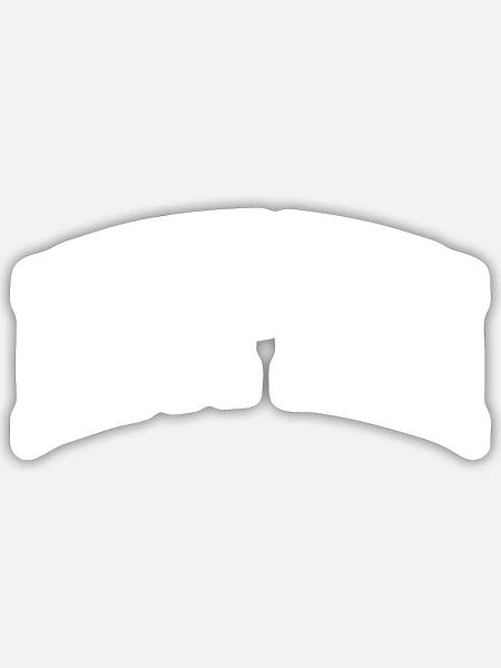 Netphen - Sticker Größe S (10 x 10 cm) - Mattweiß