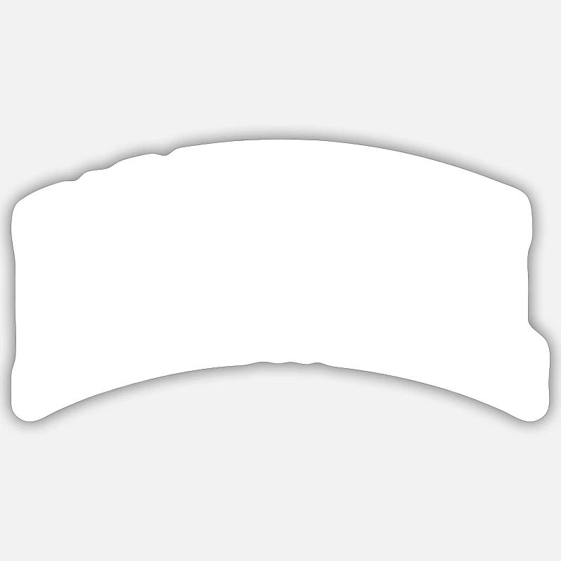Harsewinkel - Sticker taille S (10 x 10 cm) - blanc mat
