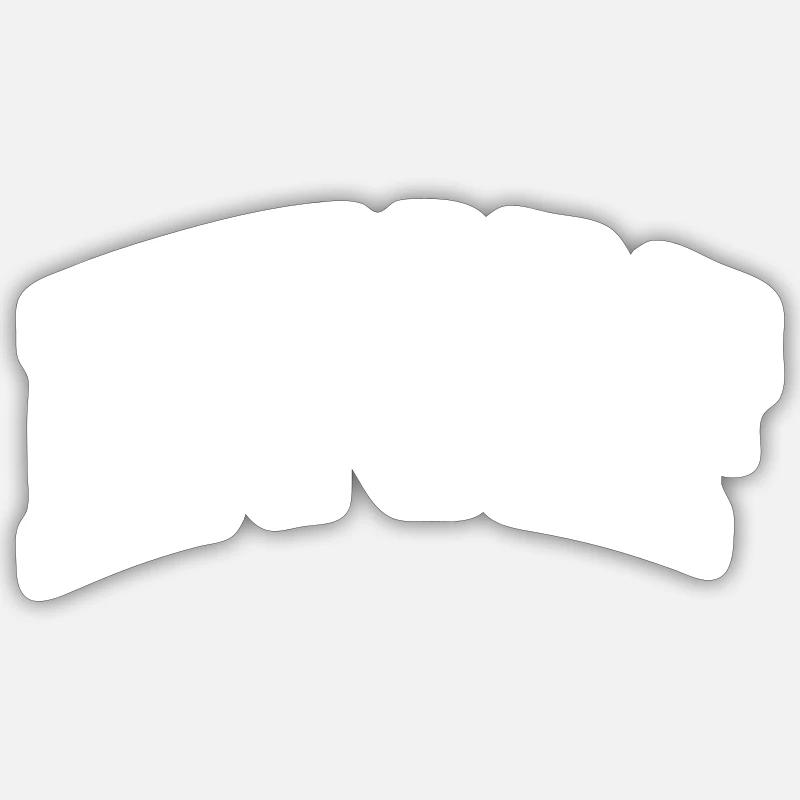 Eitorf - Sticker size S (10 x 10 cm) - white matte