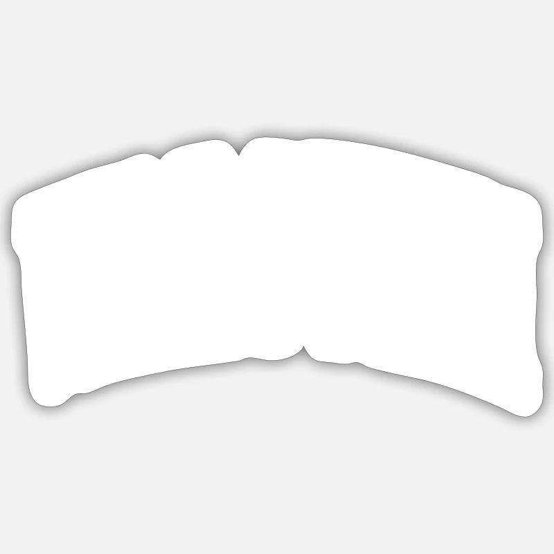 Warstein - Sticker Größe S (10 x 10 cm) - Mattweiß