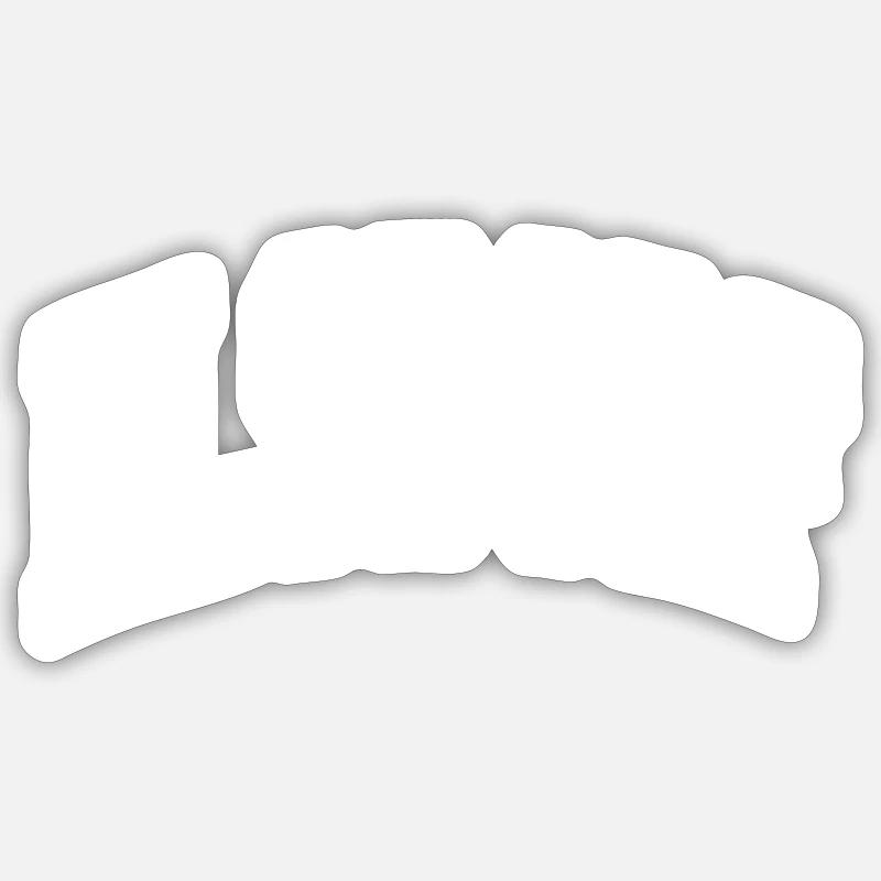 Elsdorf - Sticker size S (10 x 10 cm) - white matte