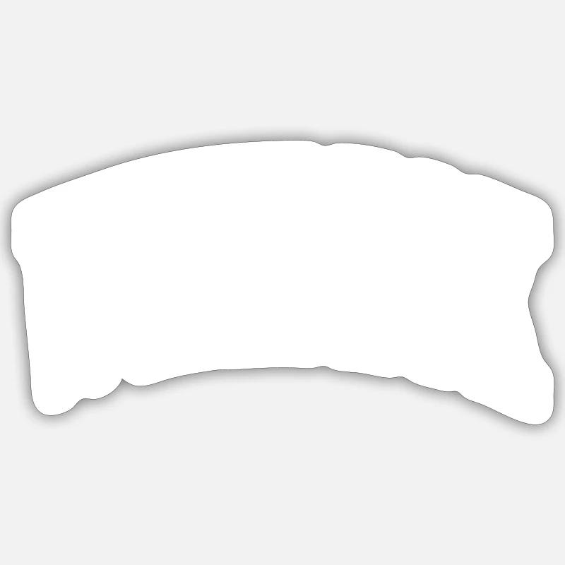 Windeck - Sticker taille S (10 x 10 cm) - blanc mat