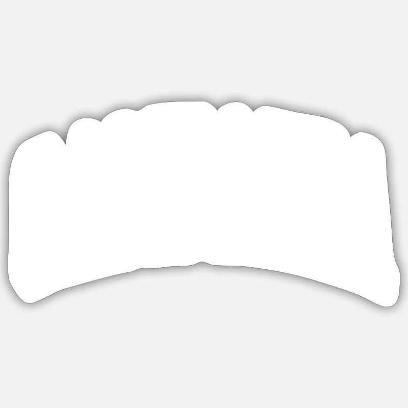 Campanie - Sticker taille S (10 x 10 cm) - blanc mat