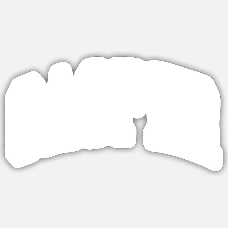 Sticker Größe S (10 x 10 cm) - 