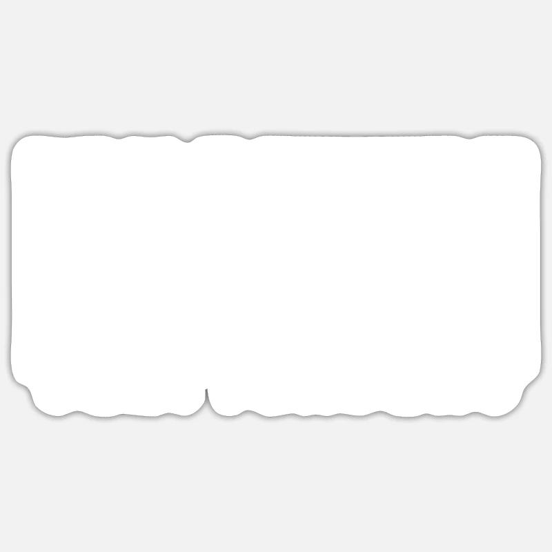 Senftenberg Strichcode - Sticker Größe S (10 x 10 cm) - Mattweiß