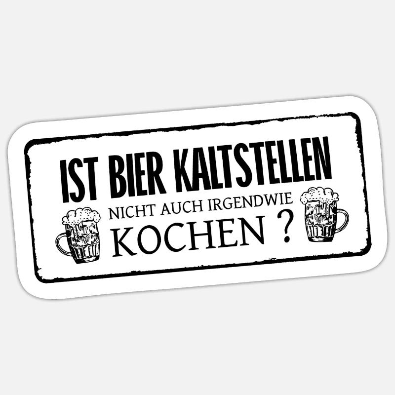 kochen1 Sticker Größe S (10 x 10 cm)