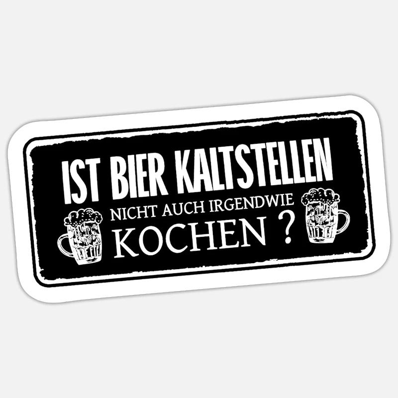 kochen2 Sticker Größe S (10 x 10 cm)
