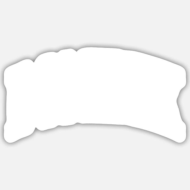 Dominik - Sticker size S (10 x 10 cm) - white matte