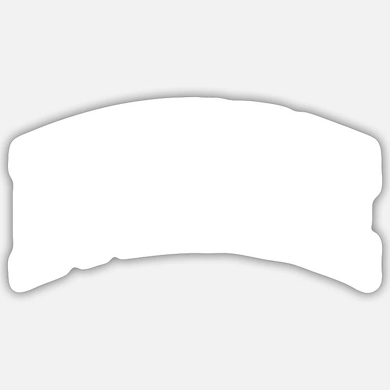 Etienne - Sticker size S (10 x 10 cm) - white matte