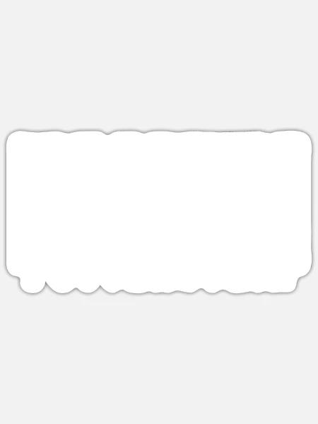 Pottenstein Bayern - Sticker Größe S (10 x 10 cm) - Mattweiß