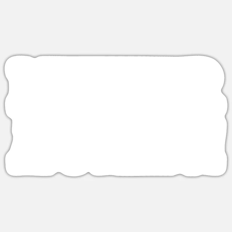 Never again Sticker size S (10 x 10 cm)