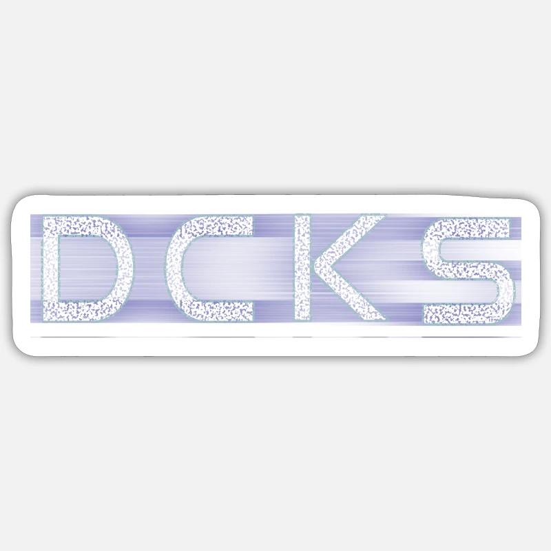 DCKS 2Q Sticker taille S (10 x 10 cm)