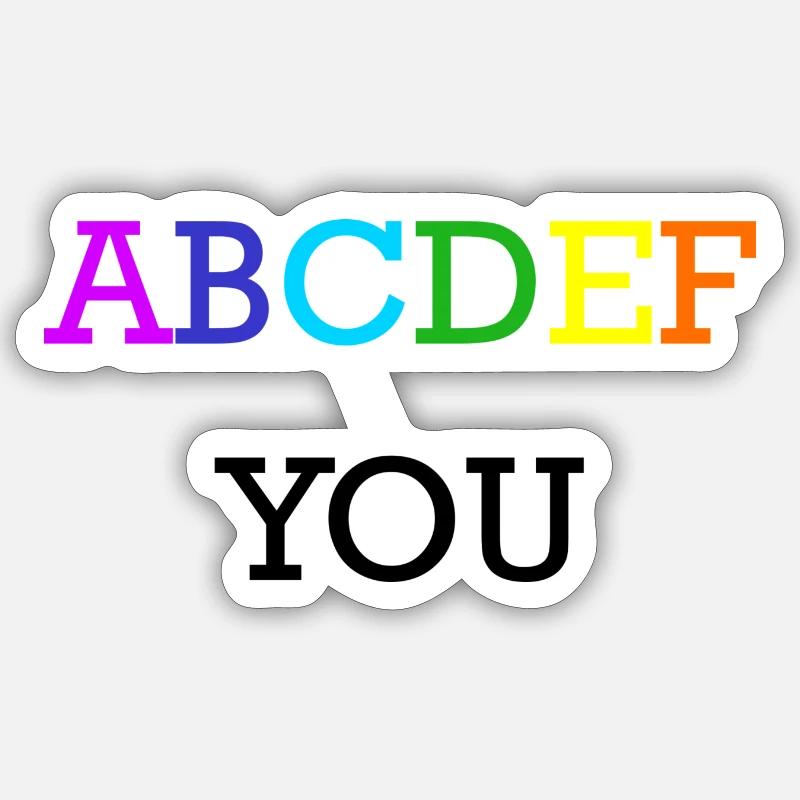 Sticker taille S (10 x 10 cm) - 