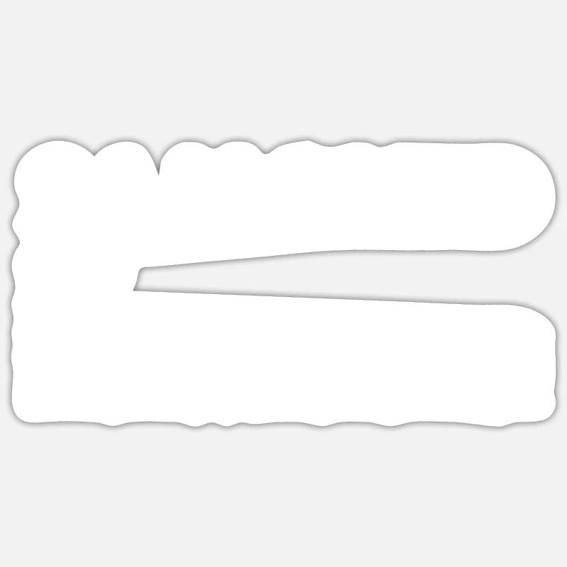 Définition du Samoyède - Sticker taille S (10 x 10 cm) - blanc mat