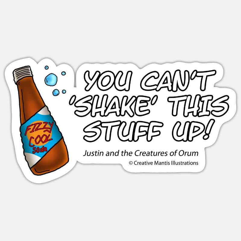 Fizzy Cool Soda 2 Sticker size S (10 x 10 cm)