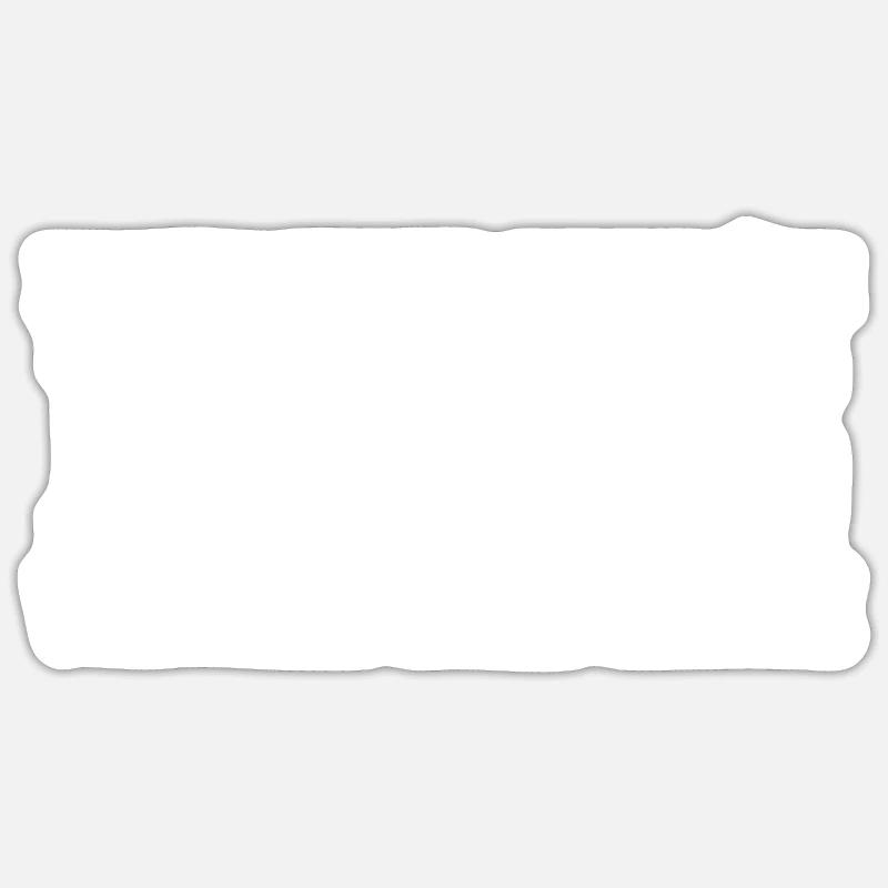 Klaus Name Design - Sticker Größe S (10 x 10 cm) - Mattweiß
