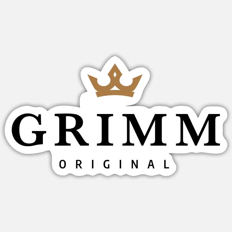 Grimm Sticker Größe S (10 x 10 cm)