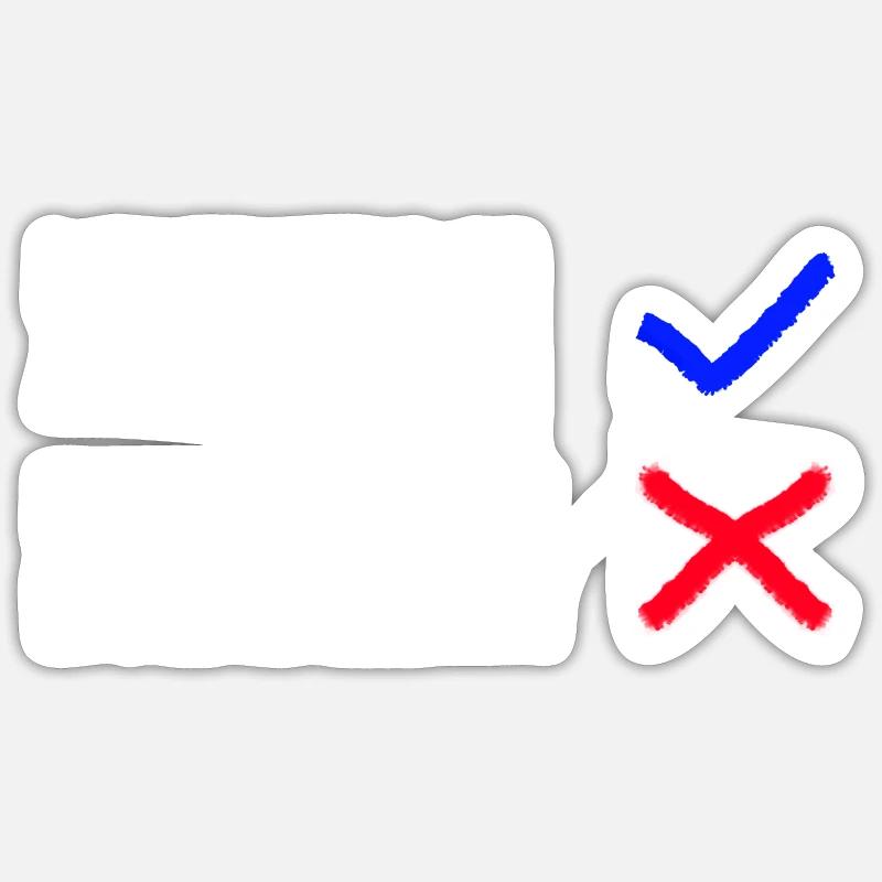 Sticker Größe S (10 x 10 cm) - 