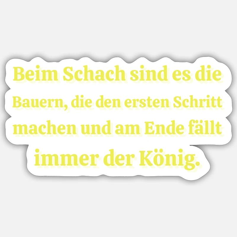 Sticker Größe S (10 x 10 cm) - 